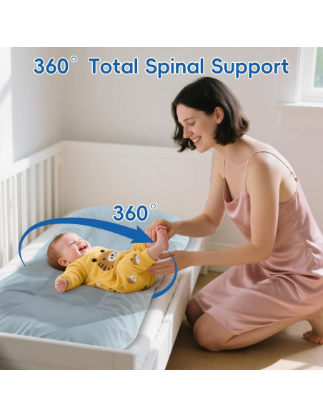 Cojín Nido para Bebés Loevin Azul 75x45 cm 1.5 kg