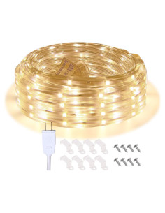 Luces de Cuerda LED 5m Areful 3000K Blanco Suave Impermeables