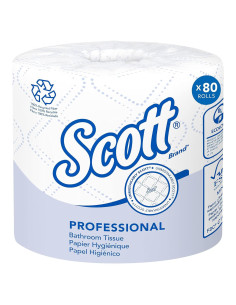 Papel Higiénico Scott Profesional 100% Reciclado 80 Rollos