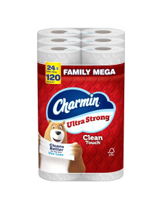 Papel Higiénico Charmin Ultra Strong Mega Familia 24 Rollos