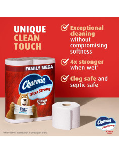 Papel Higiénico Charmin Ultra Strong Mega Familia 24 Rollos 2