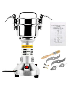 Molino de Granos Eléctrico Homend 150g 850W Acero Inoxidable