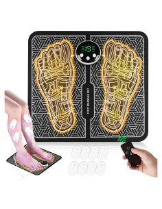 Masajeador de Pies EMS Phixnozar TENS y PMS Pantalla LCD