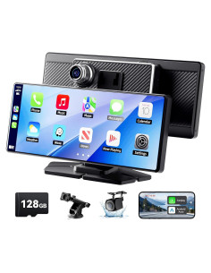 Pantalla Carplay 8.1" HD TERUNSOUl con Cámara 4K y GPS