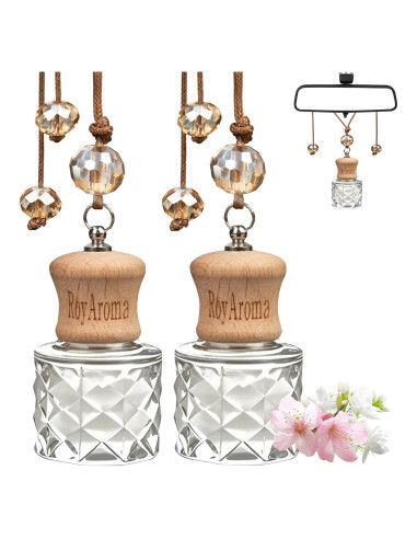 Ambientadores para Auto RoyAroma - 2 Piezas Sueño de Flor de Cerezo