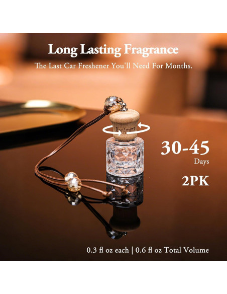 Ambientadores para Auto RoyAroma - 2 Piezas Sueño de Flor de Cerezo