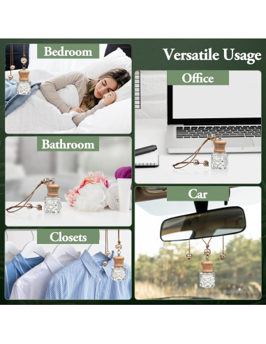 Ambientadores para Auto RoyAroma - 2 Piezas Sueño de Flor de Cerezo