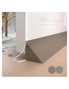 Bloqueador de Corrientes de Aire Triangular SYIPO 89.9 cm Marrón