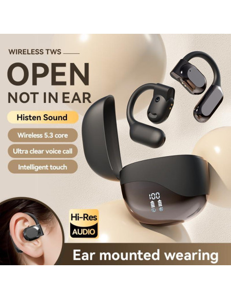 Auriculares Inalámbricos Bluetooth Anbaole M62 con Estuche Carga