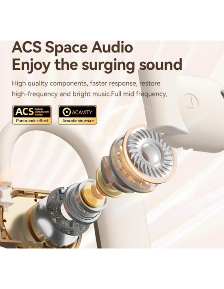 Auriculares Inalámbricos Bluetooth Anbaole M62 con Estuche Carga