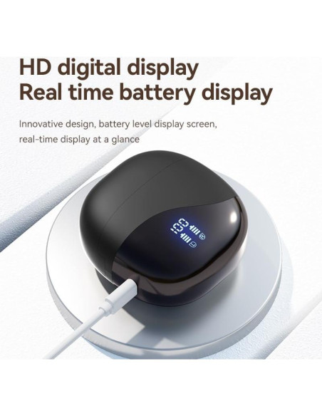 Auriculares Inalámbricos Bluetooth Anbaole M62 con Estuche Carga