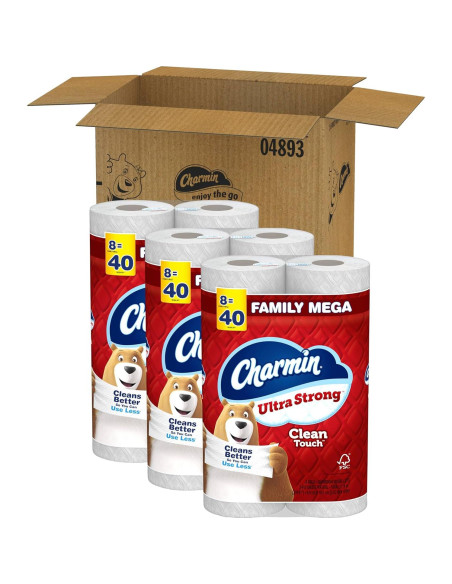 Papel Higiénico Charmin Ultra Strong Mega Familia 24 Rollos