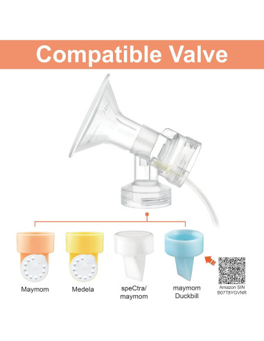 Kit Extractor de Leche Maymom 17mm Compatible Medela