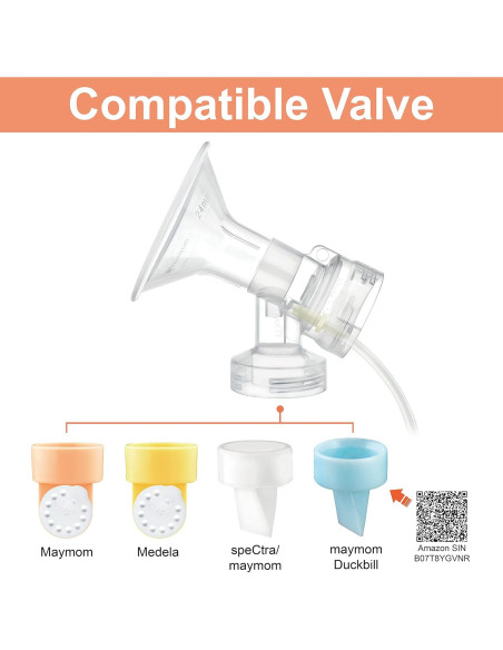 Kit Extractor de Leche Maymom 17mm Compatible Medela