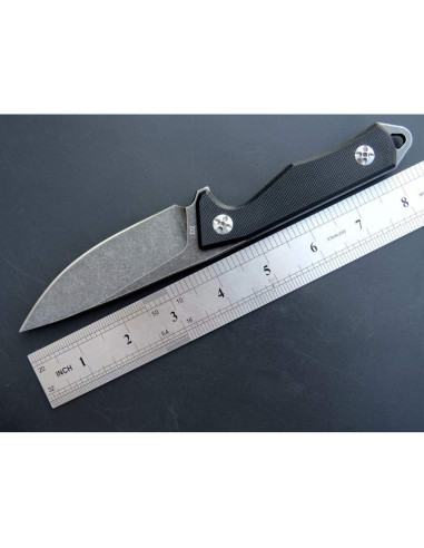 Cuchillo Fijo Eafengrow EF107 Acero D2 con Funda Kydex 21.3 cm