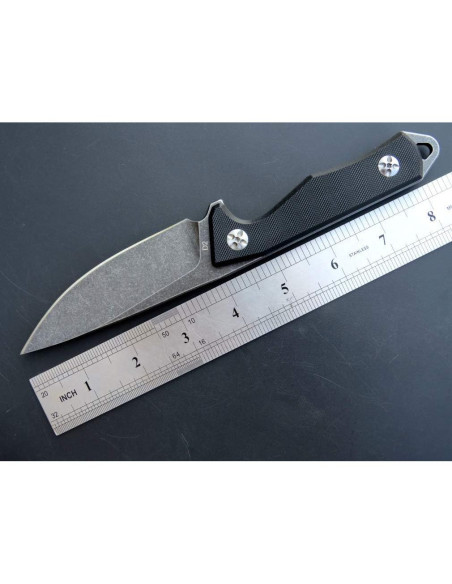 Cuchillo Fijo Eafengrow EF107 Acero D2 con Funda Kydex 21.3 cm