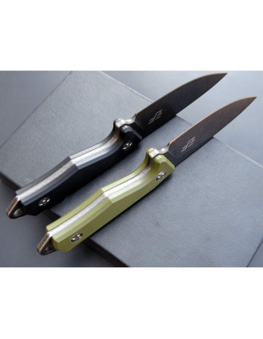 Cuchillo Fijo Eafengrow EF107 Acero D2 con Funda Kydex 21.3 cm