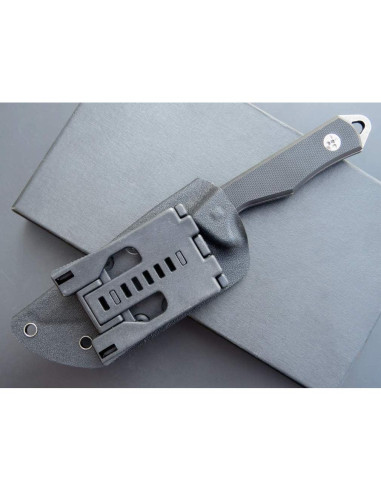 Cuchillo Fijo Eafengrow EF107 Acero D2 con Funda Kydex 21.3 cm