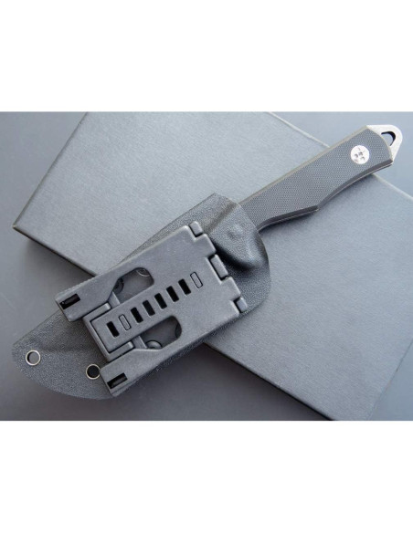 Cuchillo Fijo Eafengrow EF107 Acero D2 con Funda Kydex 21.3 cm