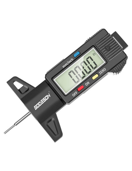 Medidor Digital de Profundidad de Neumáticos Godeson DTG02GD-DE