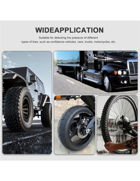 Manómetro de Neumáticos PUIBERS 60 PSI con Dial Brillante