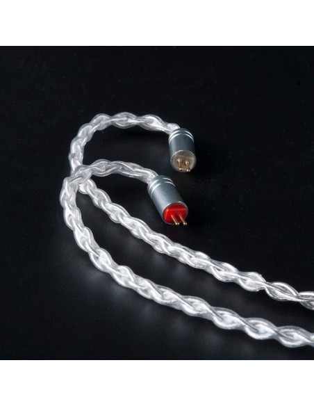 Cable de Auriculares FEDAI 2 Pines 2.5mm Baño de Plata 1.2m