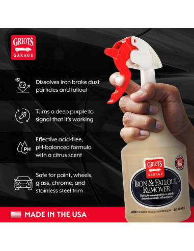 Removedor de Hierro y Fallout Griot's Garage 992ml para Autos
