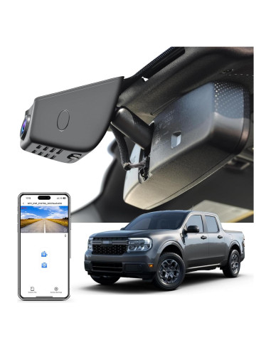 Cámara Dash 4K Mangoal para Ford Maverick 2022-2024, WiFi
