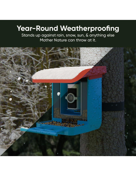 Caja de cámara para comedero de aves Wyze - Resistente a la intemperie
