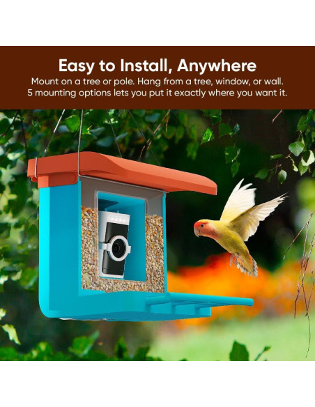 Caja de cámara para comedero de aves Wyze - Resistente a la intemperie