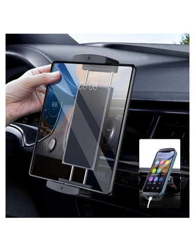 Soporte para teléfono en coche DICMKY con rotación 360