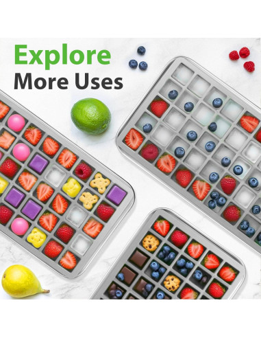 5 Moldes de Silicona Antiadherentes Superlong para Alimentos