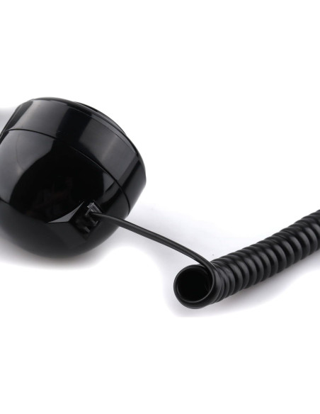 Teléfono Retro Clásico con Redial Negro - SIXDEFLY