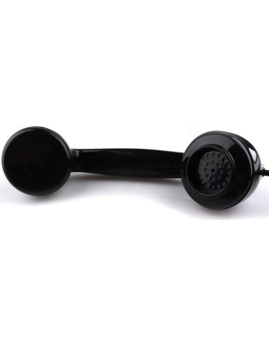 Teléfono Retro Clásico con Redial Negro - SIXDEFLY