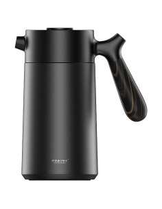 Cafetera Prensa Francesa PINKAH 32oz Acero Inoxidable Negro Mate