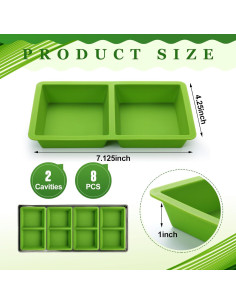 8 Divisores de Bandeja de Silicona Tiangrid para Harvest Right 2