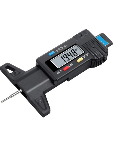 Calibrador Digital de Profundidad de Banda de Rodadura ALLmeter 0-25.4mm