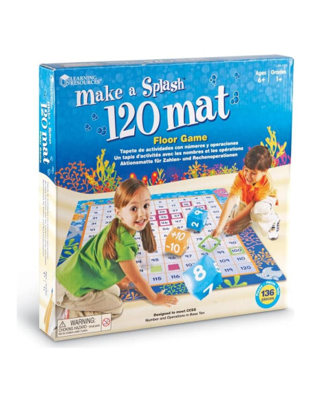 Juego de Piso Matemáticas Learning Resources 1.22m Interactivo Juego de Piso Matemáticas Learning Resources 1.22m Interactivo