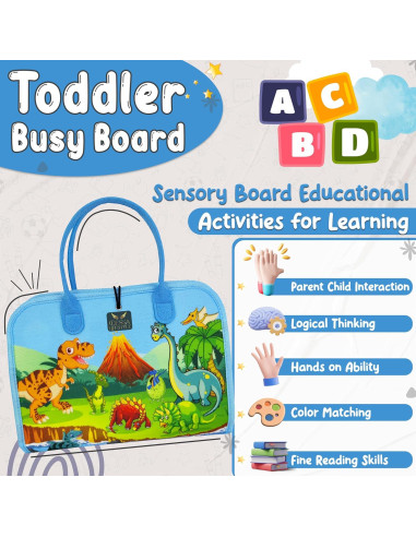 Libro Ocupado Montessori Dessa Lifestyle 25 Actividades Azul