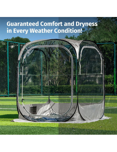 Tienda Deportiva EAST OAK 1.27x1.27m para Climas y Eventos