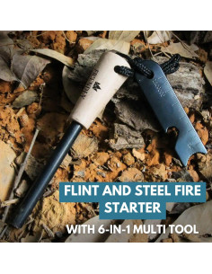 Encendedor de Fuego El Amigo Swede con Mango de Madera 2