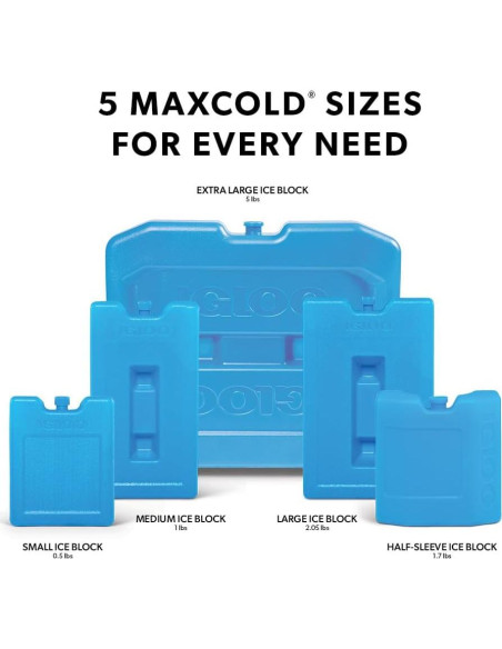 Bloque de Hielo Reutilizable Igloo Maxcold 2PK Grande