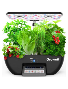 Sistema Hidropónico Growell 17 Cápsulas 10L 102 Luces LED