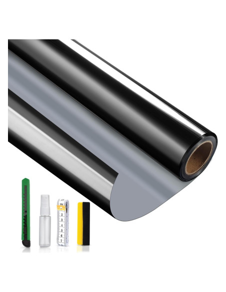 Película Reflectante Unidireccional Agmovoue 43.9x198 cm