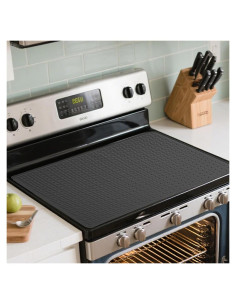 Cubierta de Estufa Eléctrica LONGKING 71.12x50.8cm Silicona Negra
