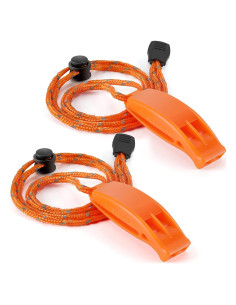 Silbato de Emergencia Hipat Naranja Flotante 120 dB