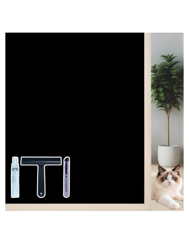 Película Blackout para Ventanas ZHMRROAD 44.5x200 cm Protección UV