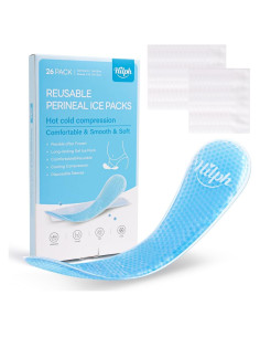 Paquete de Hielo Perineal Hilph - 2 Almohadillas + 24 Fundas