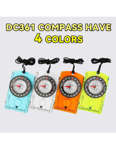 Brújula de Supervivencia HKDiRedy DC361 para Niños - Camping y Senderismo 2