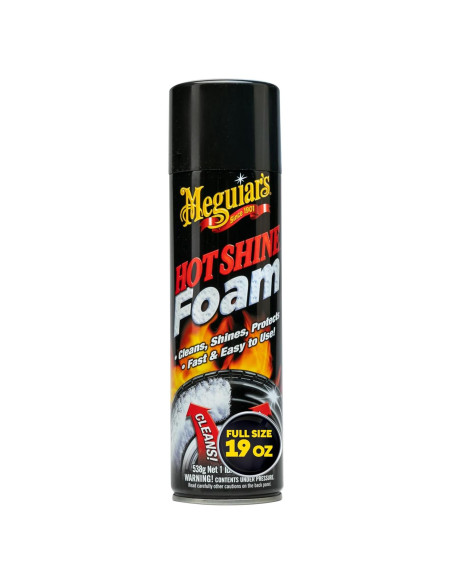 Espuma para Neumáticos Meguiar's Hot Shine 540 ml - Brillo Alto